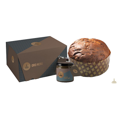 Fiasconaro Panettone Oro Nero, Coffee jar, 1000g