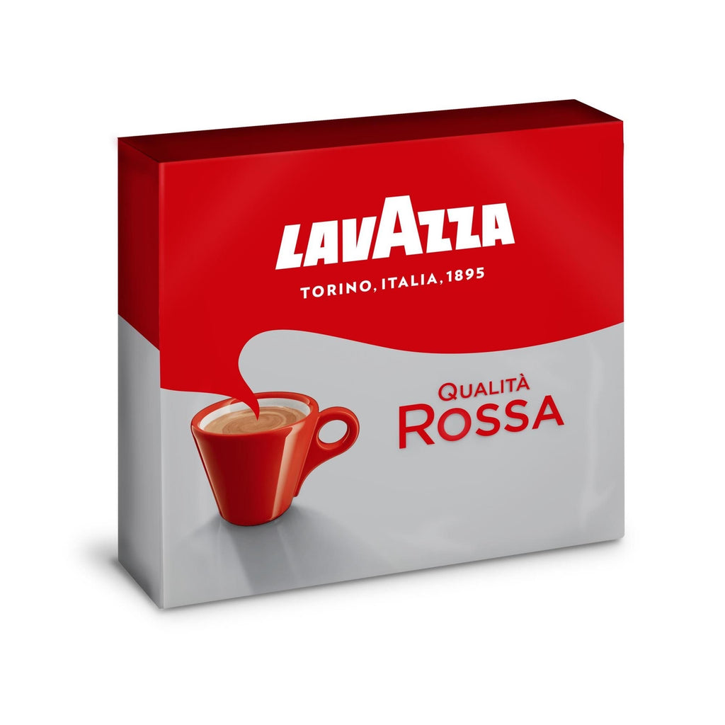 BEST BEFORE JAN/30/24 Lavazza qualità rossa double convenient pack 2x2 –  Made In Eatalia