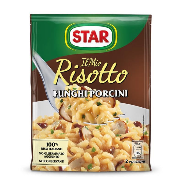 Star Il mio Risotto with porcini mushrooms 175g