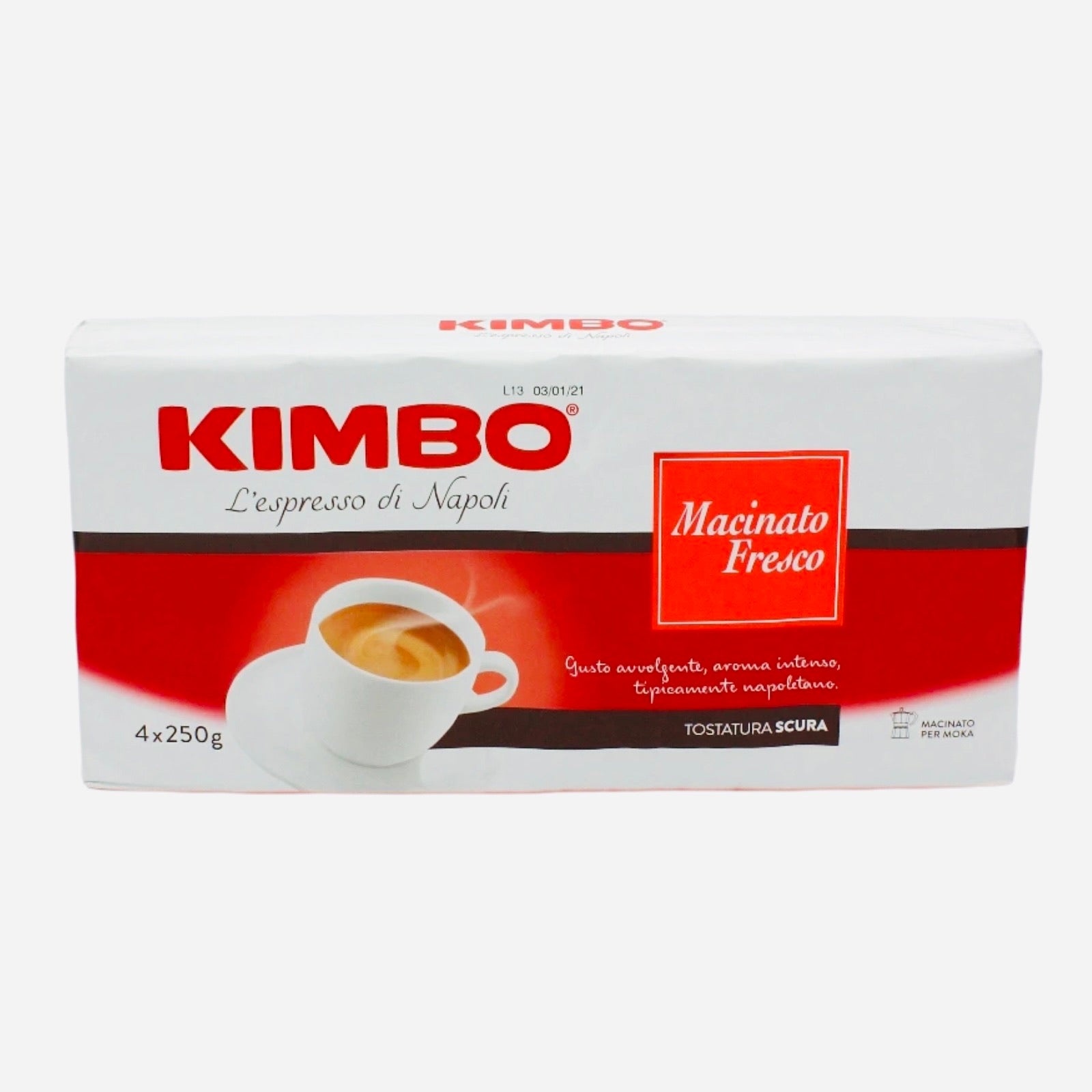 Kimbo Macinato Fresco 4 PACKS
