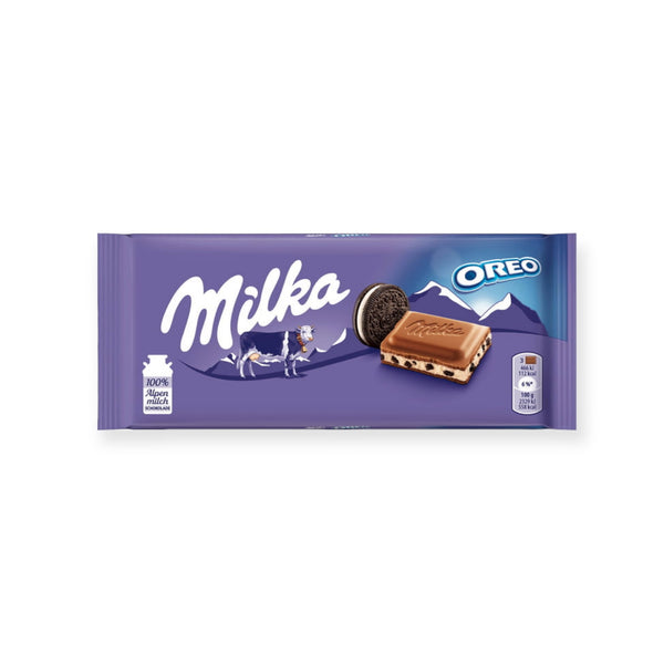 Milka Oreo Chocolate Bar 100g