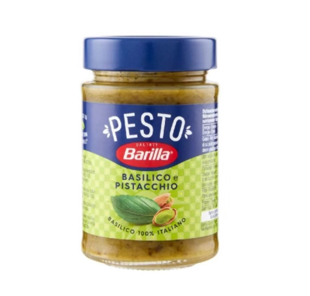 Barilla Pesto Sauce Pistachio 190g – And Basil In Eatalia Made