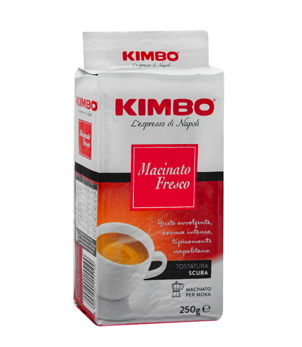 Kimbo Macinato Fresco 250g – Made In Eatalia