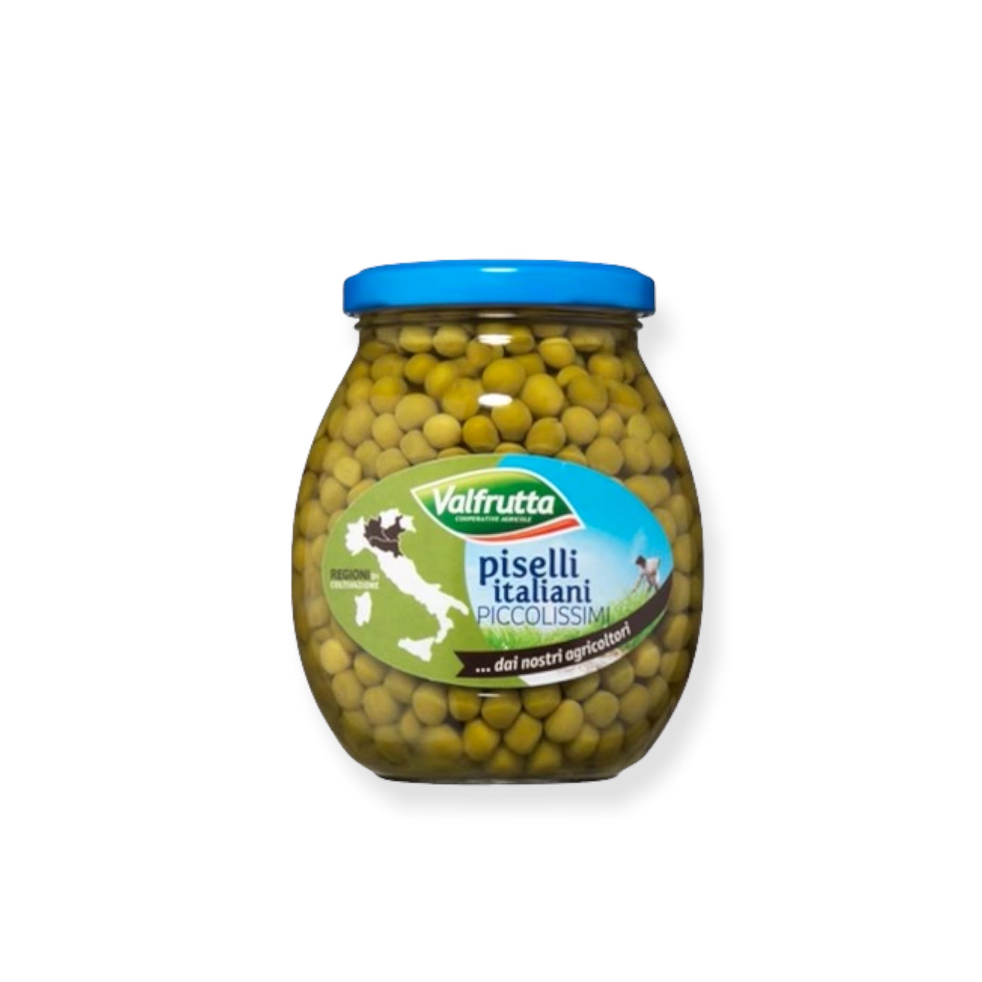 Valfrutta Tiny Peas In Glass 360g