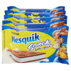 Nesquik snack with milk cream