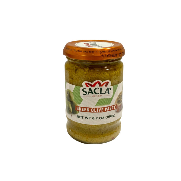 Sacla` Green Olive Paste  190g