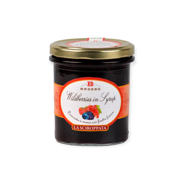 Wildberries In Syrup Glass Jar 350g By Brezzo