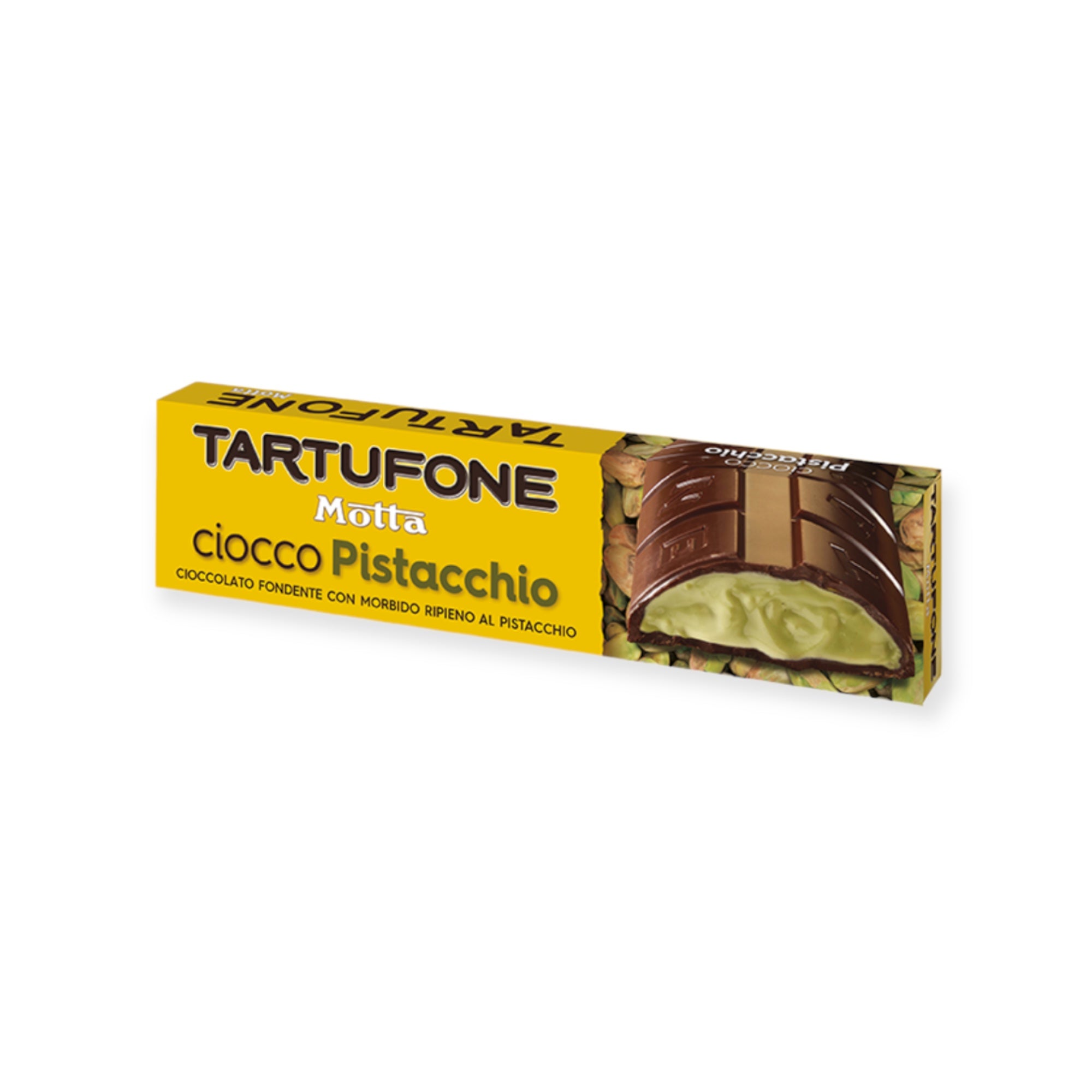 Motta Tartufone Dark Chocolate Bar Filled With Pistachio 150g