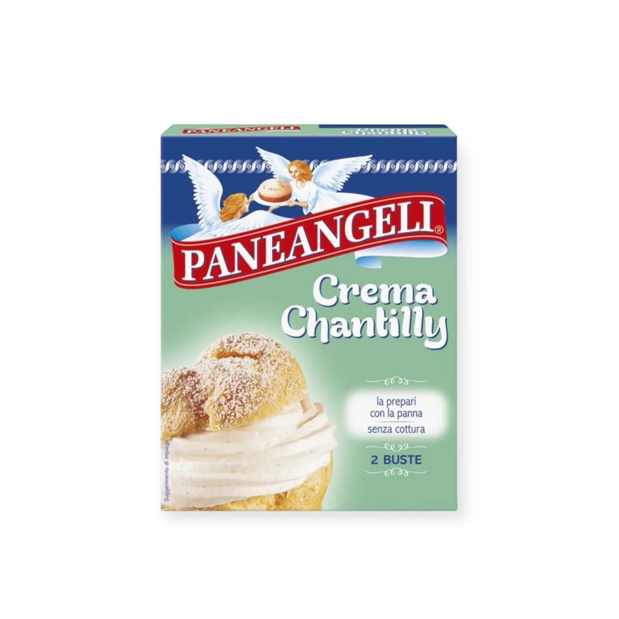 BEST BEFORE MAR/24/23 Paneangeli Cream Chantilly Cream Mix Cake 2 x 40 g