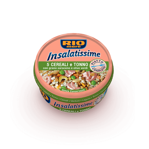 Rio Mare Insalatissime Tuna and 5 cereals with olives 220g