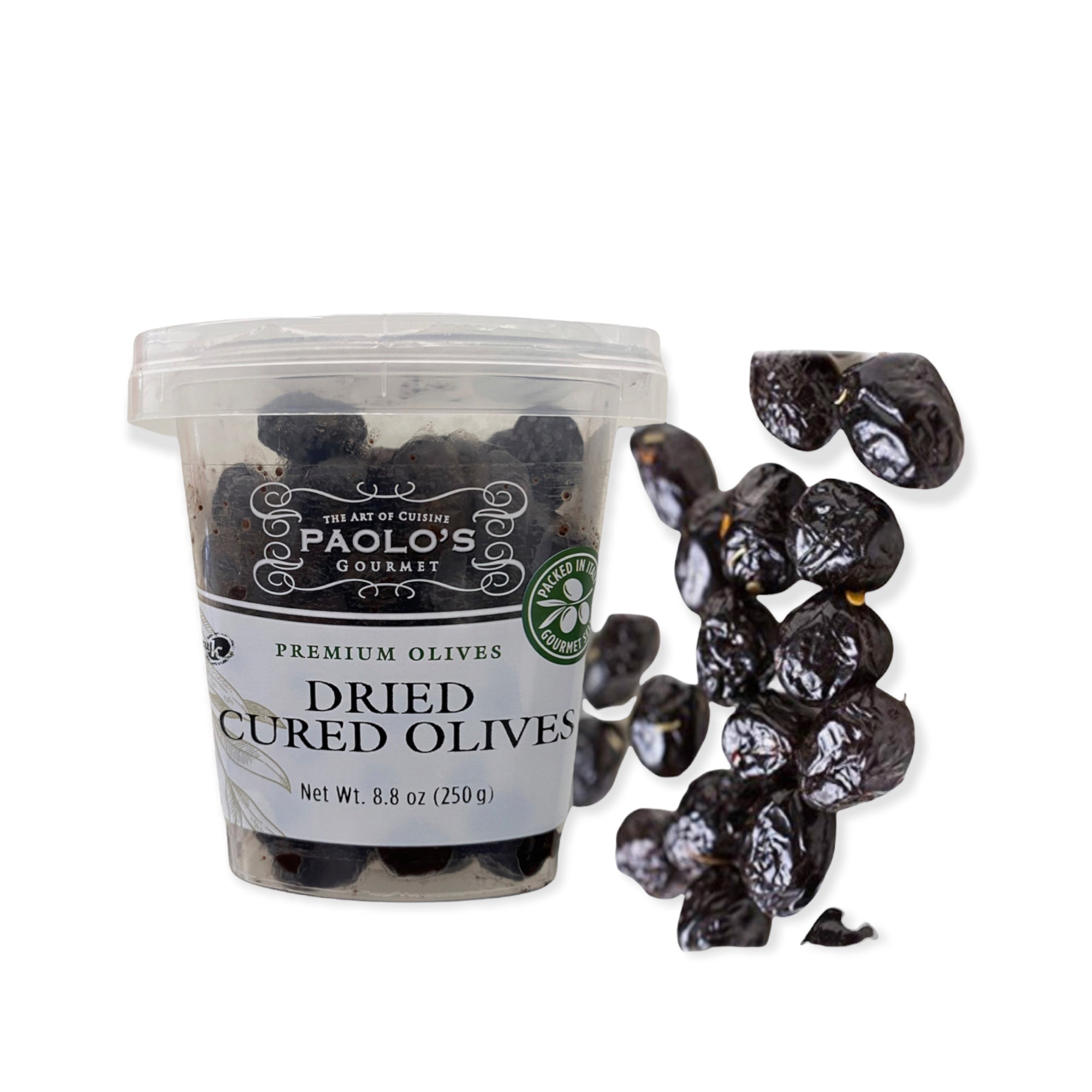 Dried Cured Olives Paolo’s 250g