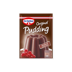 DR. Oetker Original  Semi-Sweet Chocolate / Dark Chocolate Pudding 3 Pouch Pack X 48g