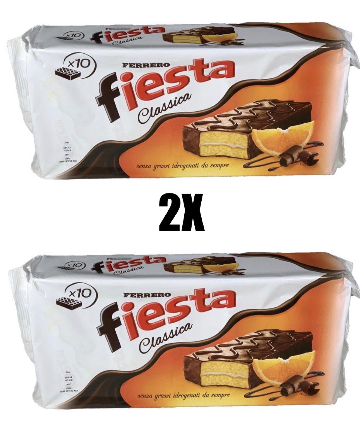Bundle 2 packs of Fiesta Ferrero (20 snacks)