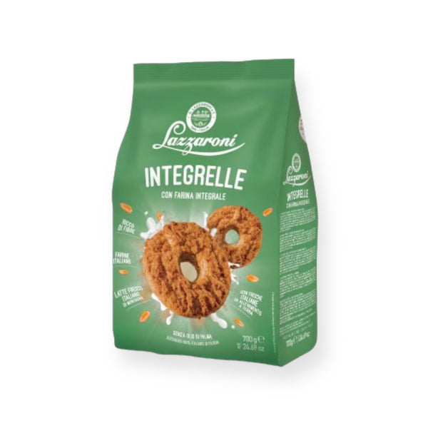 Lazzaroni Integrelle Whole Wheat Cookies 700g