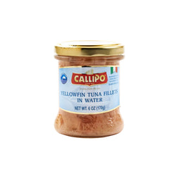 Callipo Yellowfin Tuna Fillets In Water 6oz.