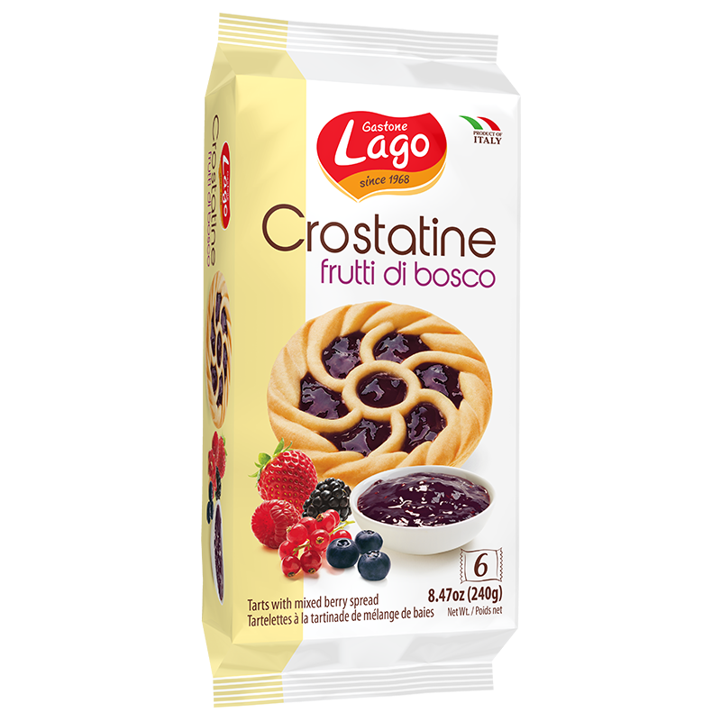 Gastone Lago Crostatine wild berries ( 6 tarts)