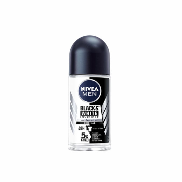 Nivea Men Deodorant Roll-on Black & White invisible