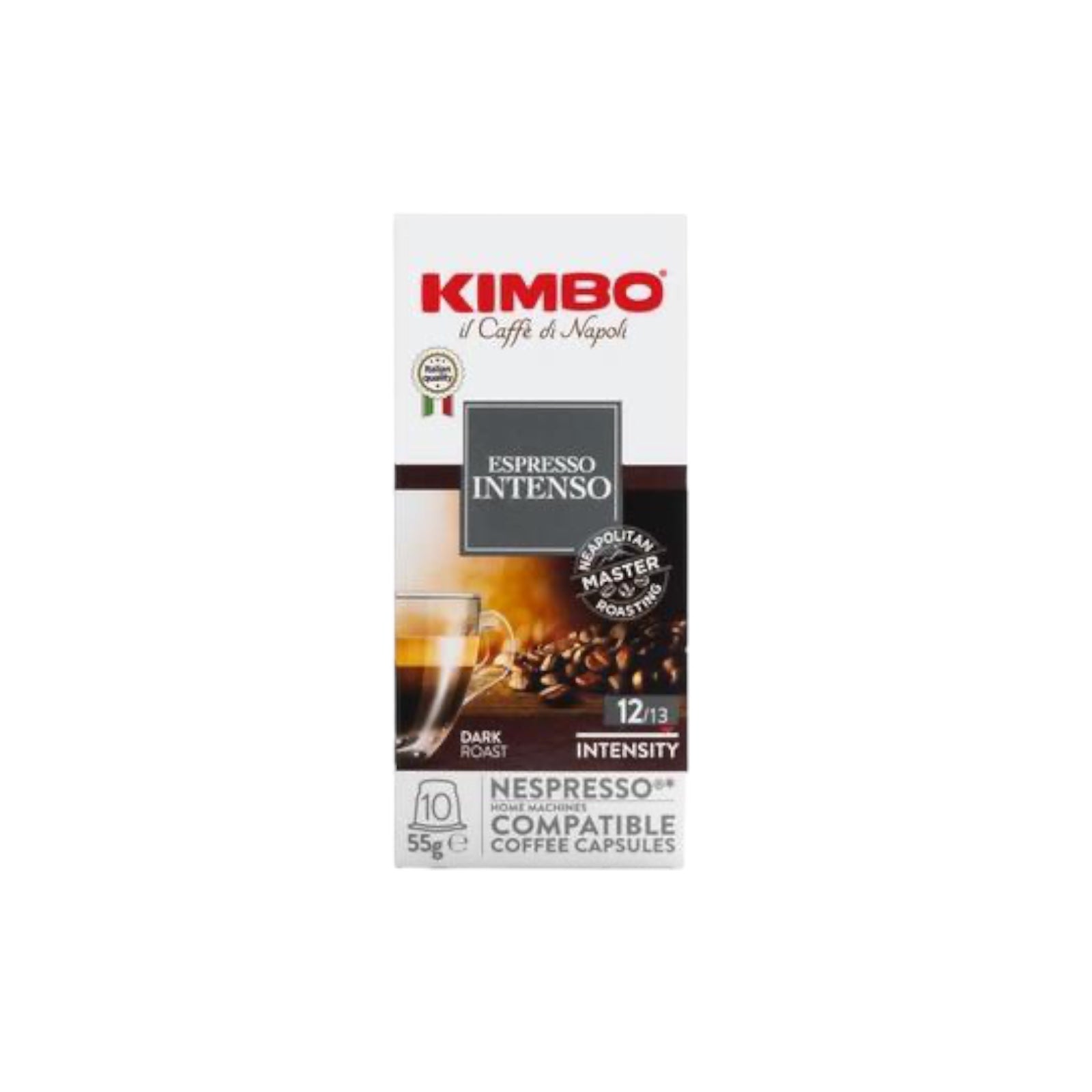 Kimbo Intenso for Nespresso Machine 10 capsules