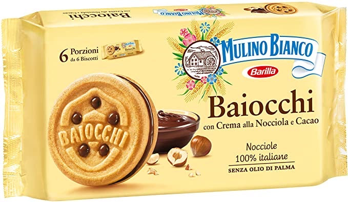 Mulino Bianco Baiocchi with Pistachio 168g – Made In Eatalia
