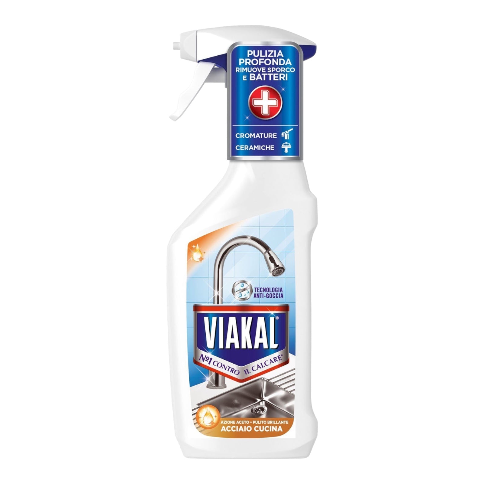 Viakal with vinegar limescale remover
