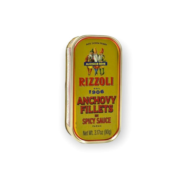 Rizzoli Anvhovy Fillets In Spicy Sauce 3.17oz