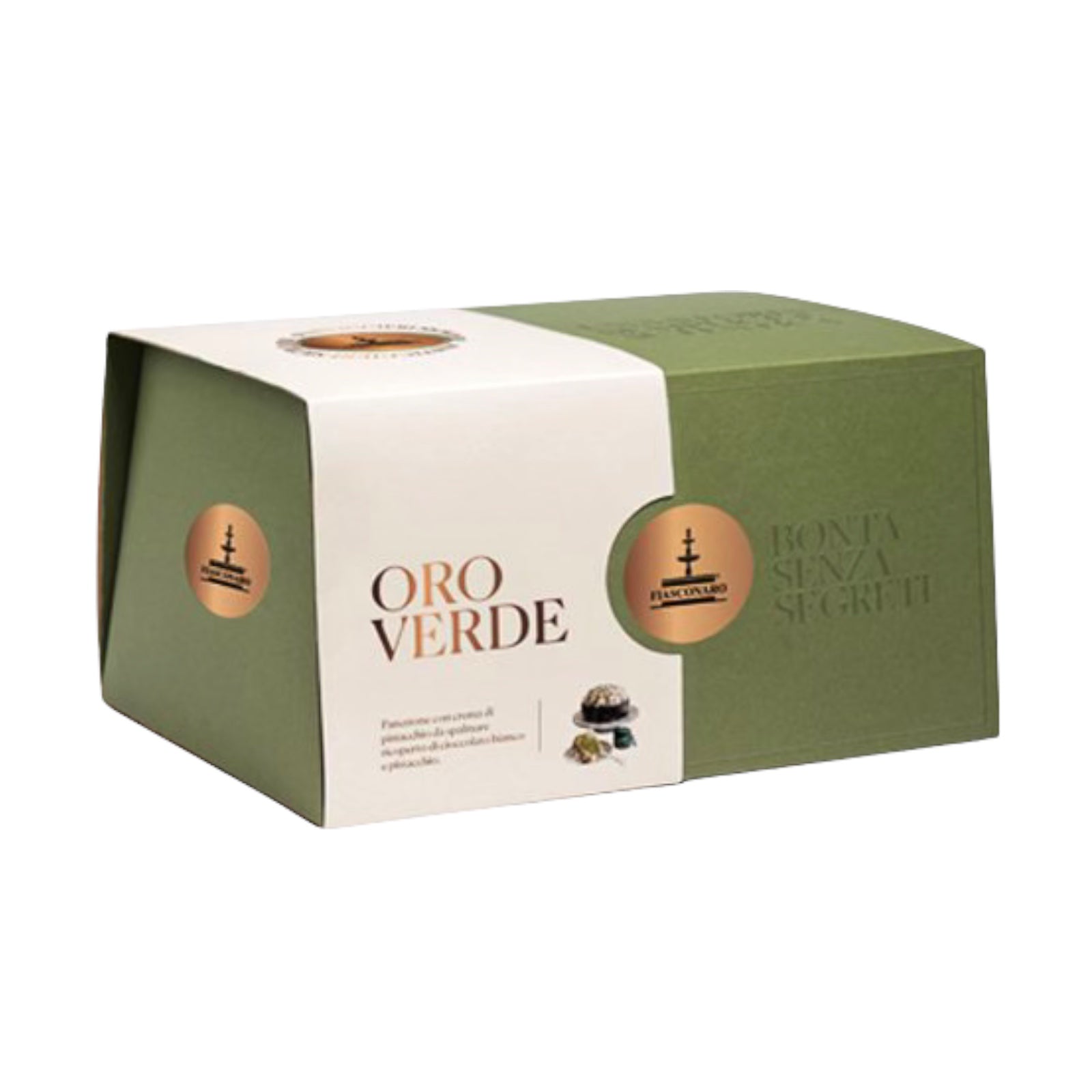 Panettone Fiasconaro Oro Verde, pistachio cream, 1kg