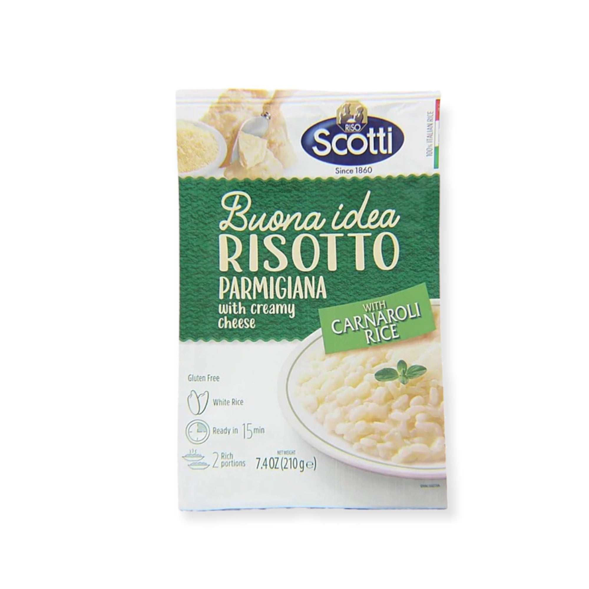 Risotto with Parmesan Cheese Product of Italy, 7.4 oz / 210g
