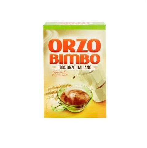 Orzo Bimbo 100% Italiano Instant orzo solubile Foto stock - Alamy