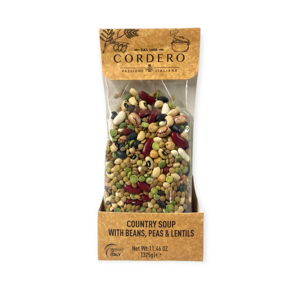 Country Soup Mix  Beans, Peas & Lentils  325g By Cordero