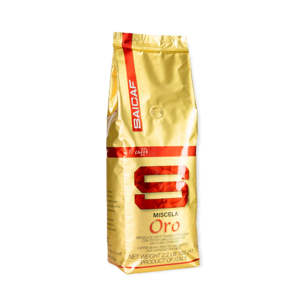 Saicaf Miscela Oro Roasted Coffee Beans 2.2lb