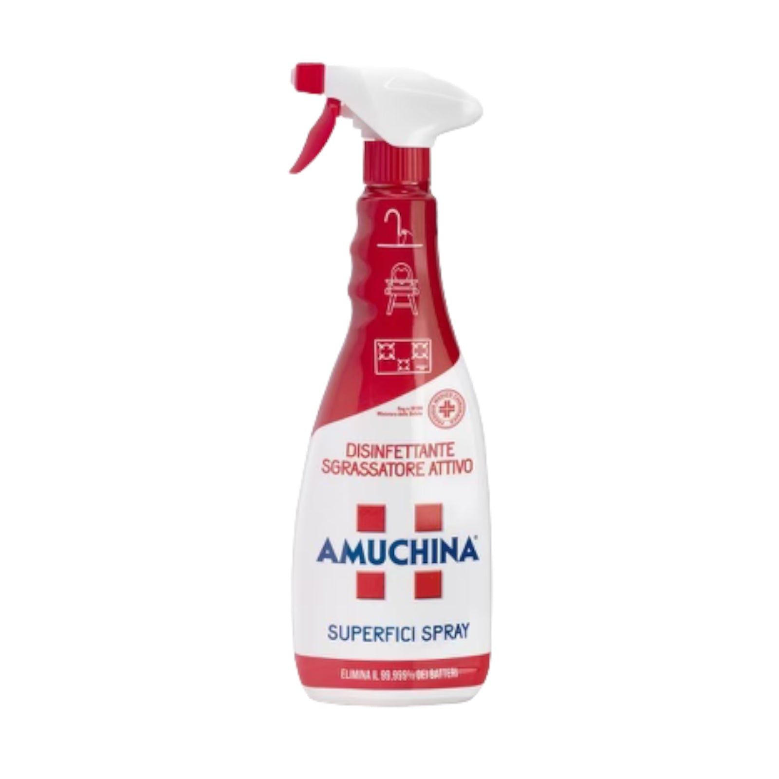 AMUCHINA Disinfectant and Degreaser  750ml.