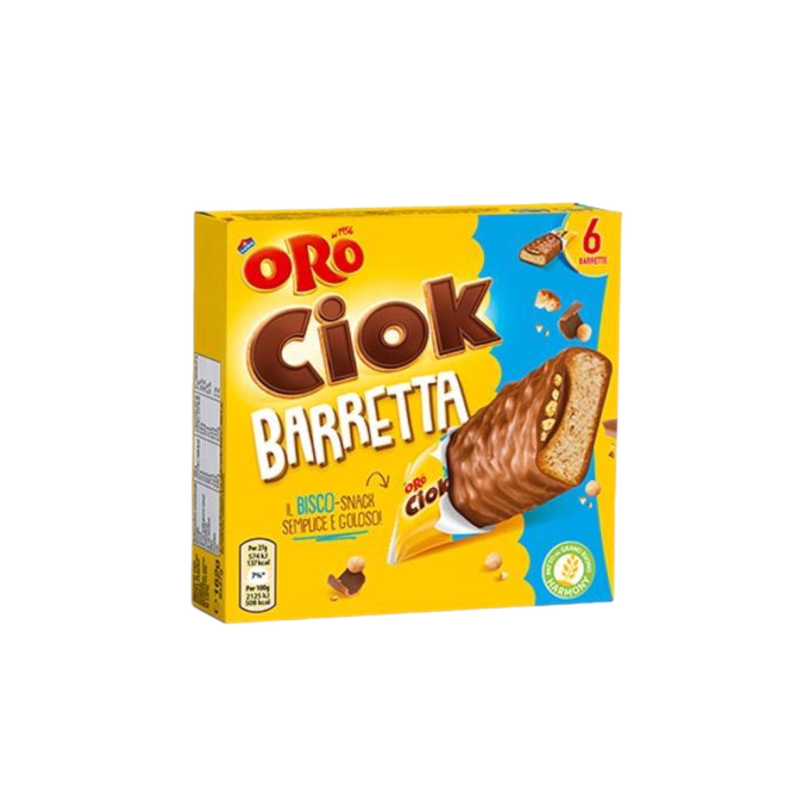 BEST BEFORE OCT/31/23 Oro Ciok Chocolate Bar 6pcs