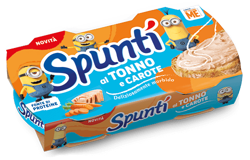 Spuntì with Tuna and carrots