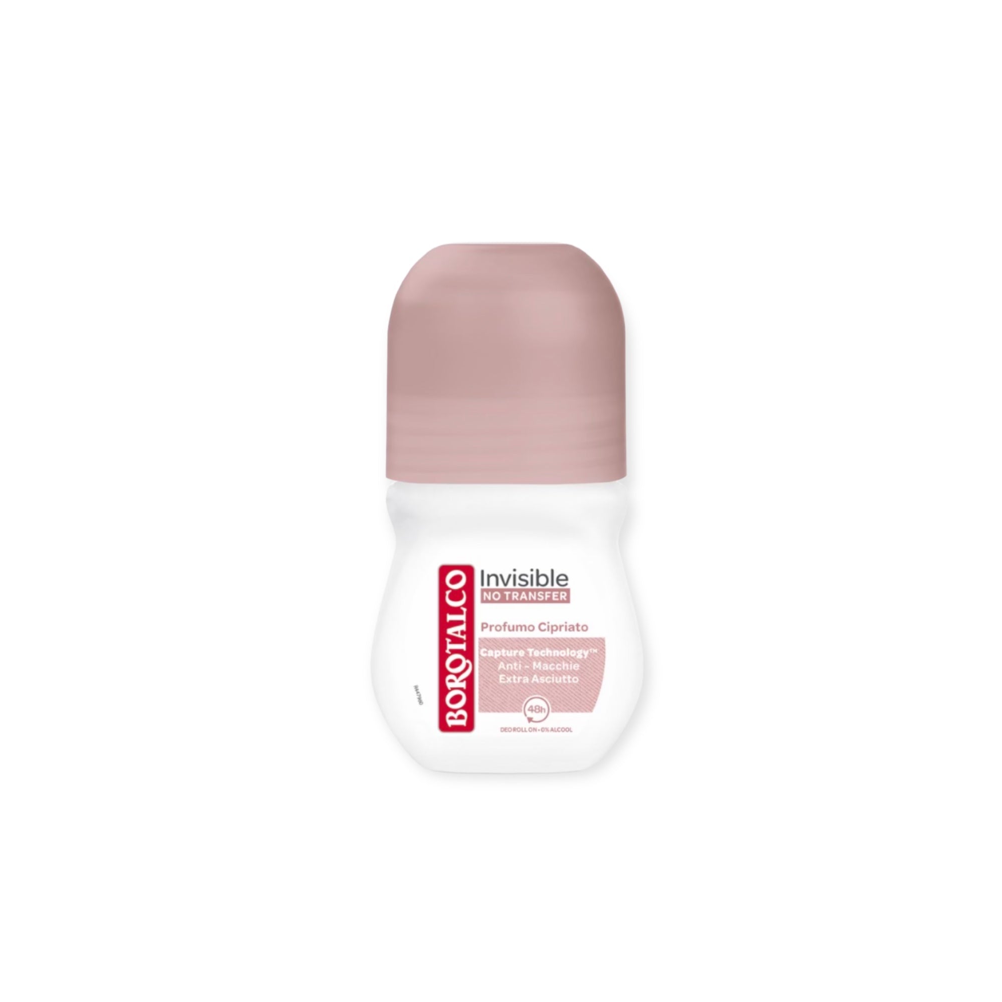 Borotalco Invisible Bergamot & Rose Roll on 50ml