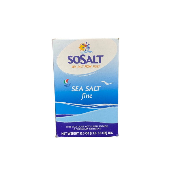 SoSalt Sea Salt Fine 2.2lb