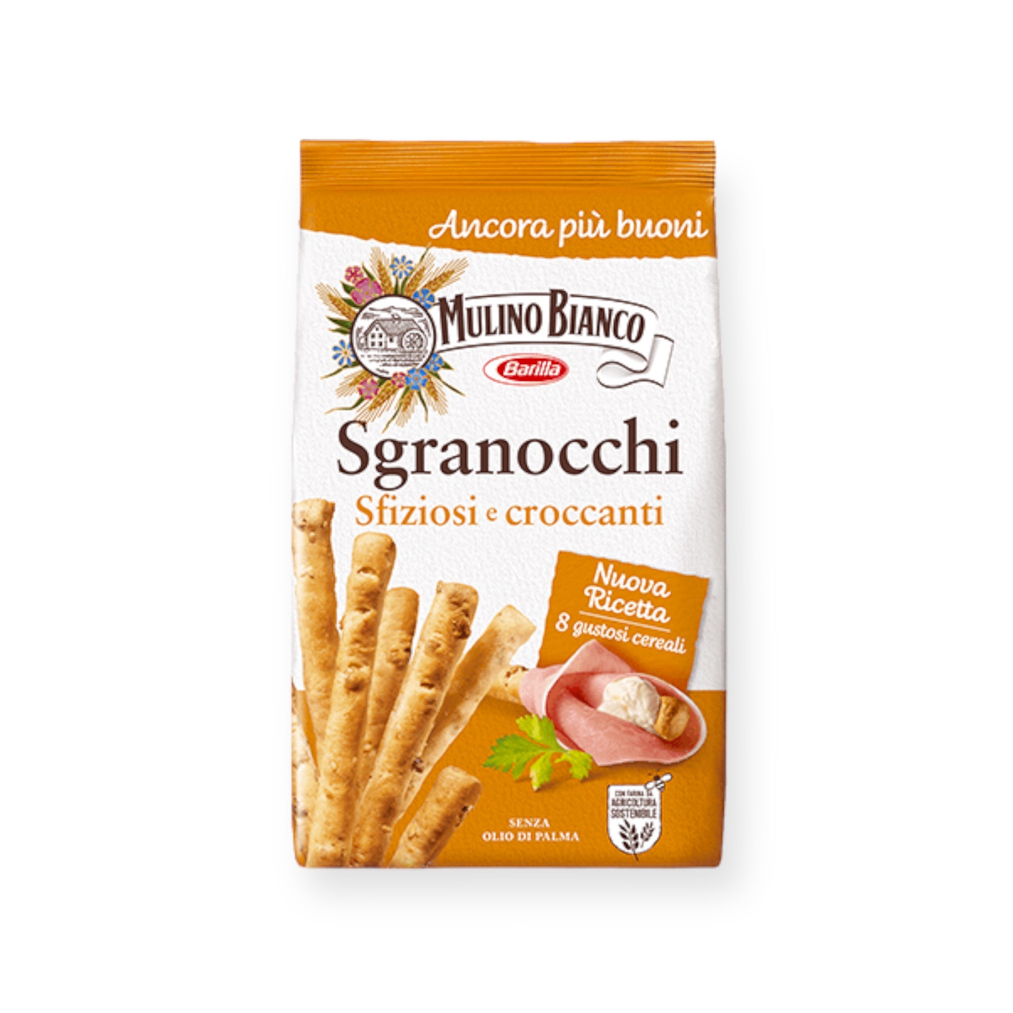 BEST BEFORE MAY/13/24 Mulino Bianco Breadsticks Sgranocchi 210g
