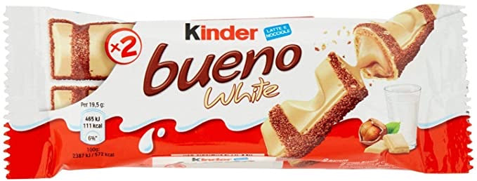 Kinder bueno – white Made 39g In Eatalia