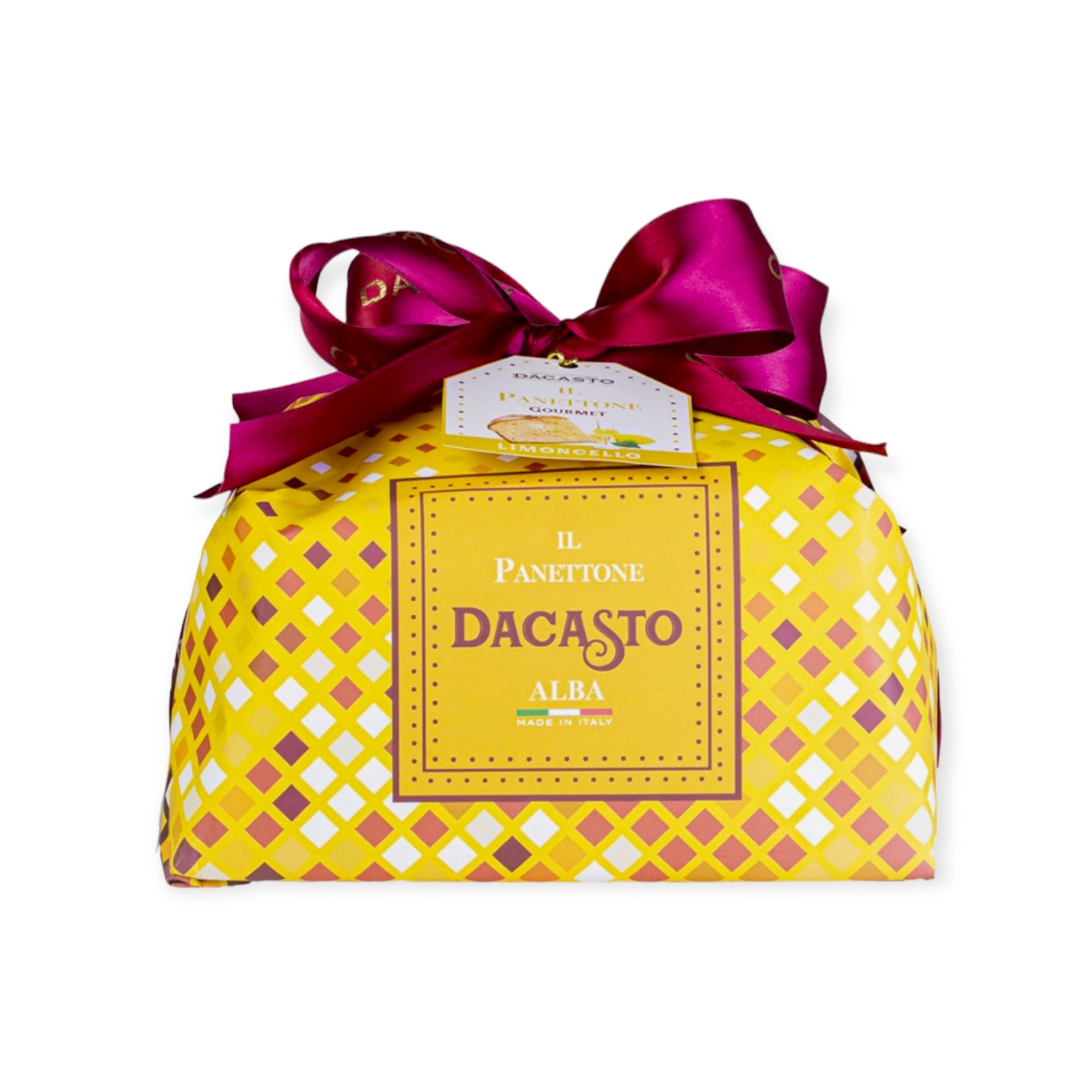 Panettone Cake With Lemon Without raisin 750g By Dacasto