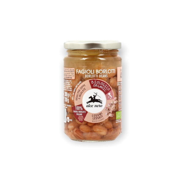 Alce Nero Italian Organic Borlotti Beans 300g