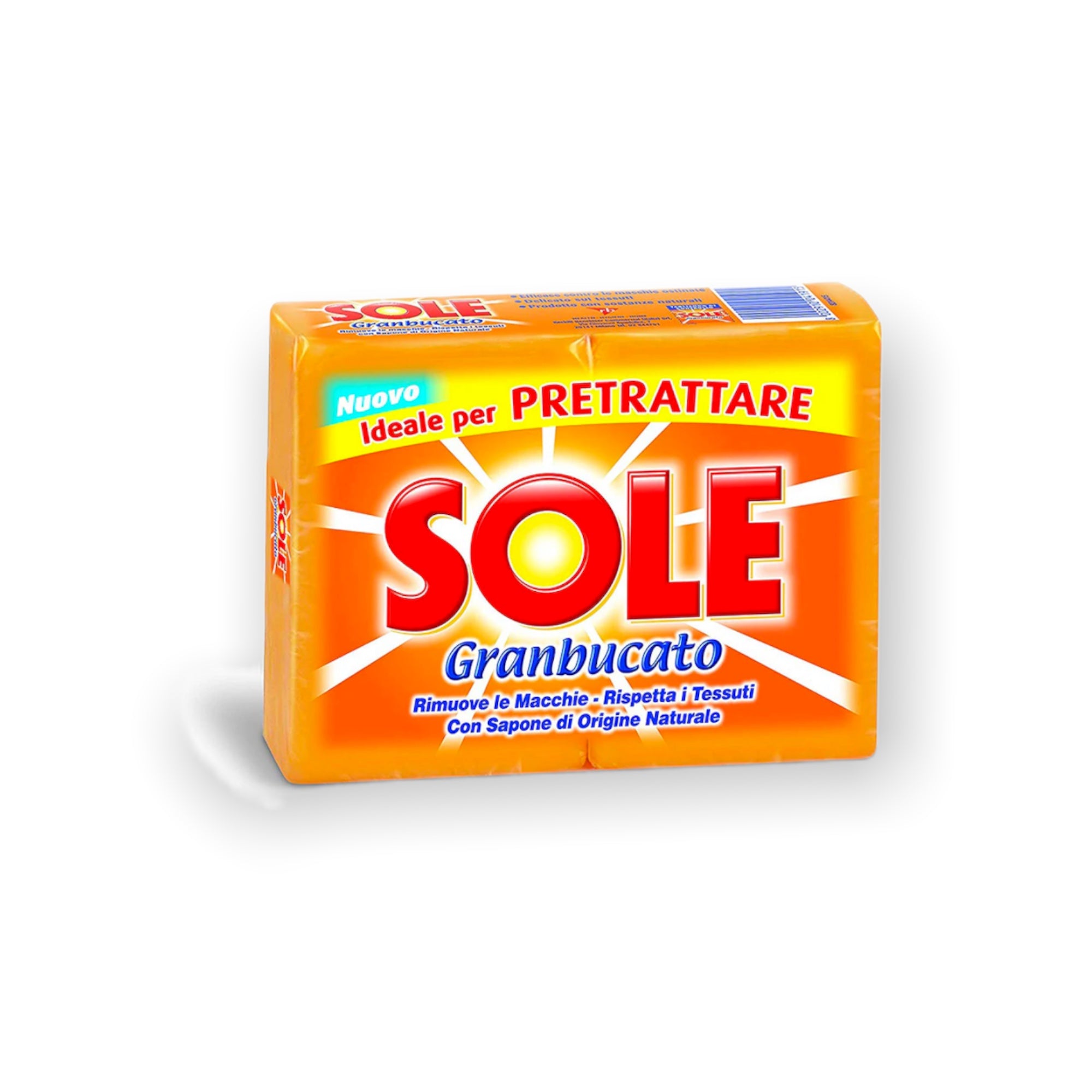 Sole Granbucato" Laundry Soap (2X250g) Soaps