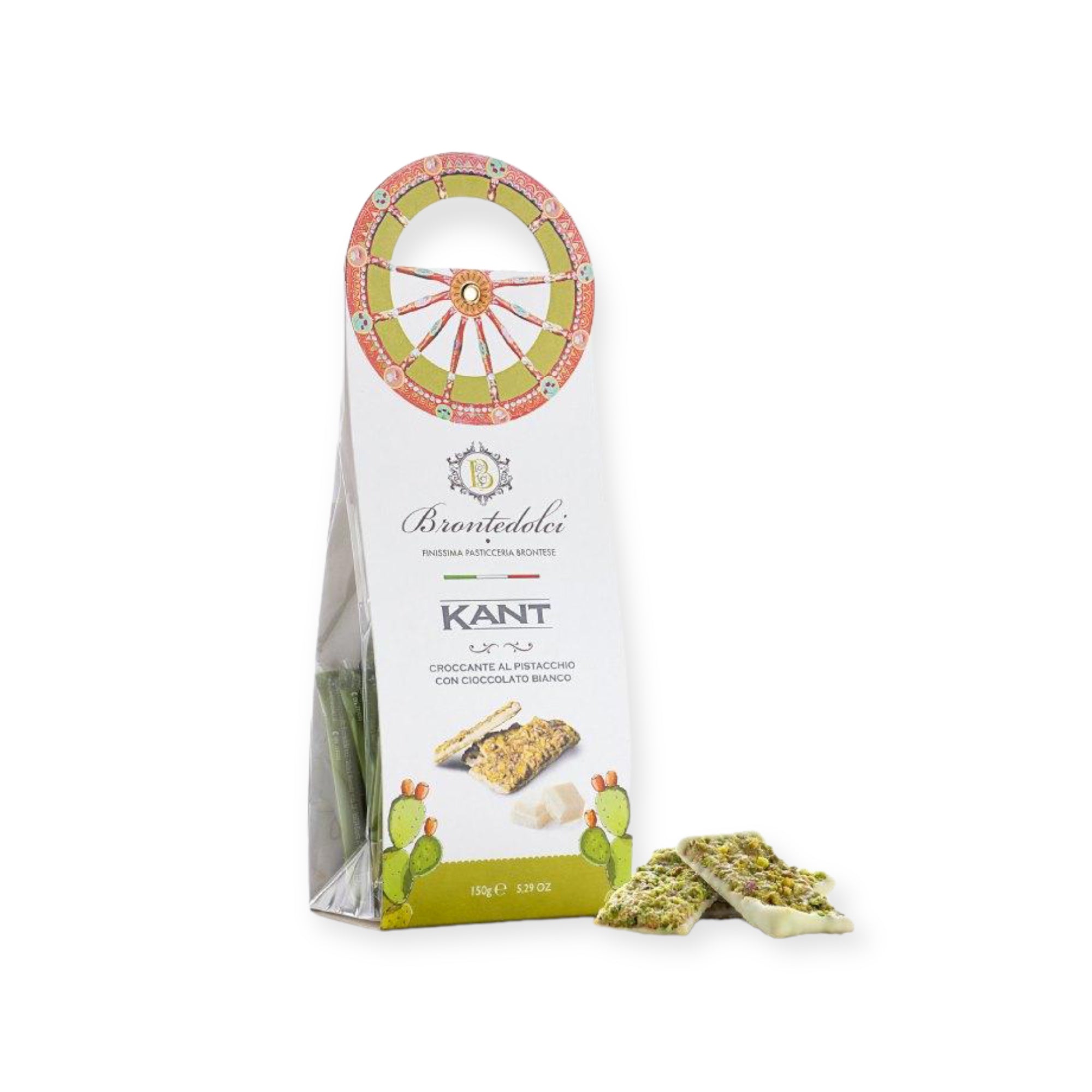 Brontedolci Kant Croccante Pistachio With White Chocolate 150g