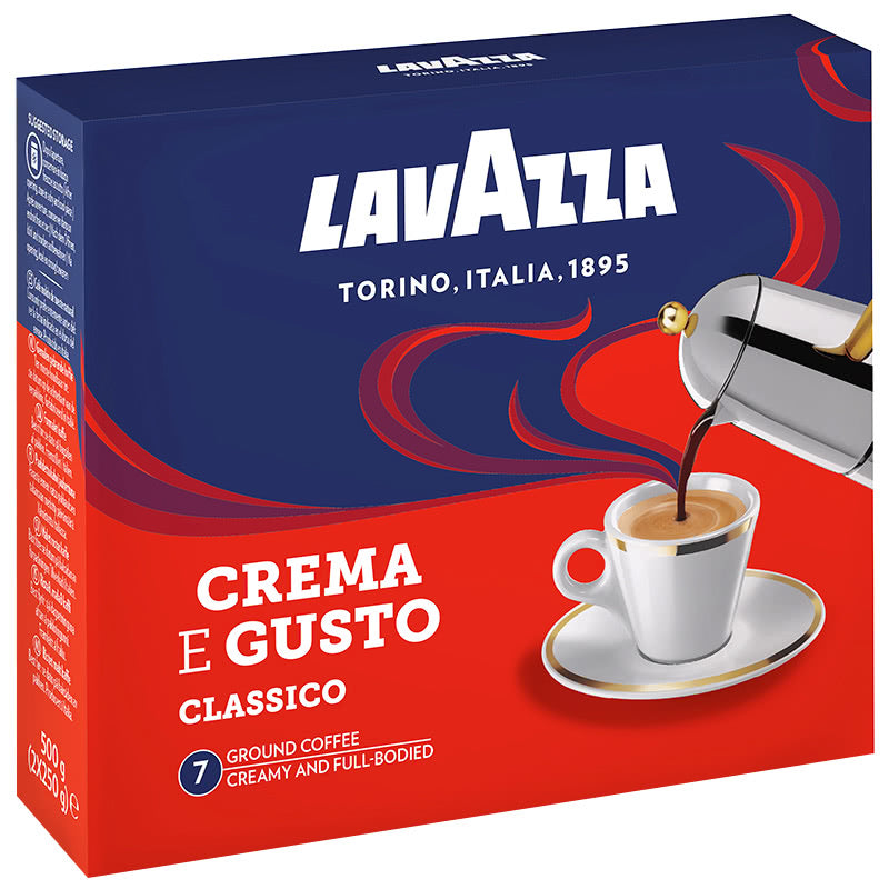 Lavazza Crema E Gusto Classico Ground Coffee 250g