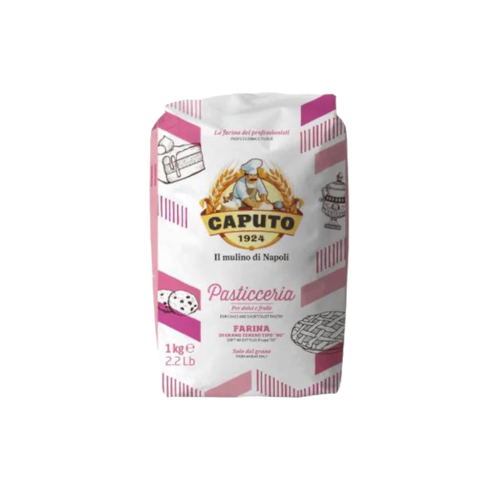 Caputo Flour Pasticceria Type “00” 2.2lb – Made In Eatalia