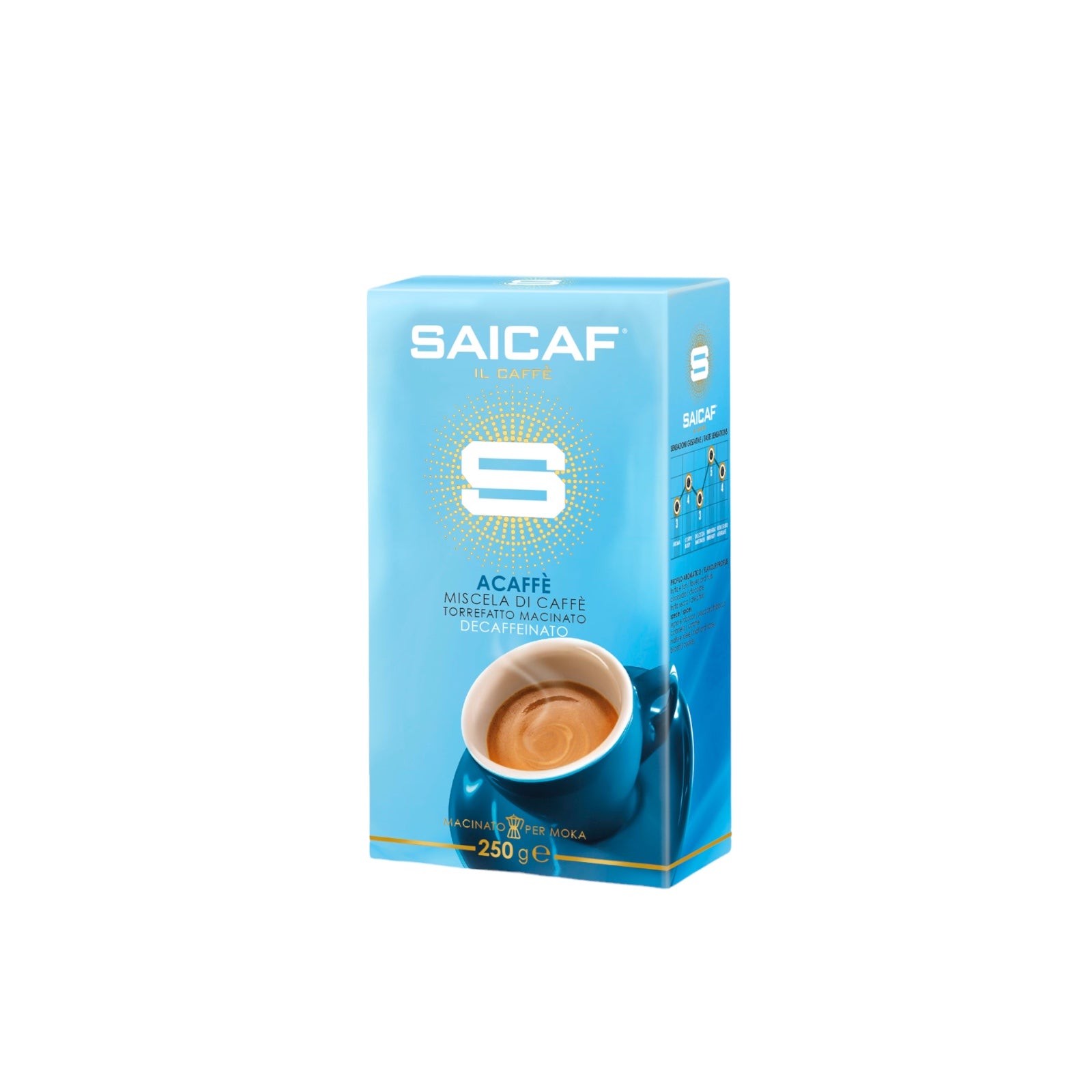 Saicaf Espresso Decaf Grounded Coffee 250g