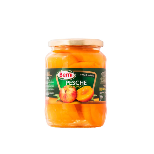 Berni Italian Peaches In Syrup 700g